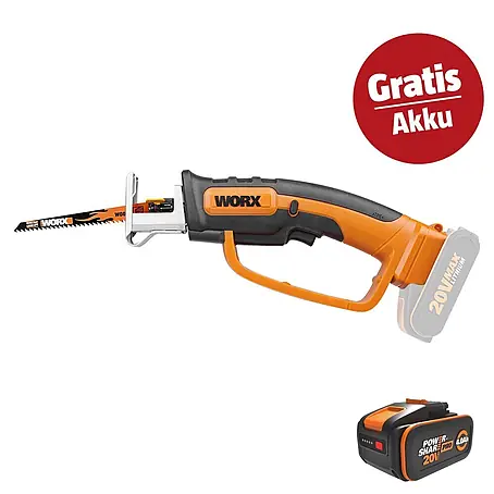 Worx PowerShare 20V Maschinenpaket