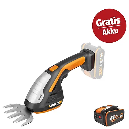 Worx PowerShare 20V Maschinenpaket