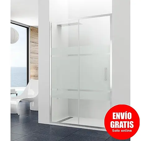 GME  Mampara de ducha frontal Prestige Frost