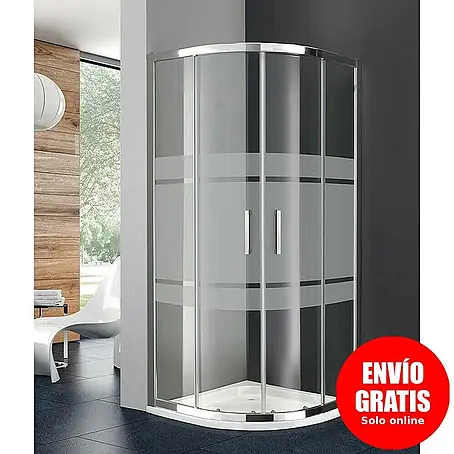 GME  Mampara de ducha semicircular Prestige