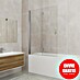 GME Mampara para bañera Glass Plegable 