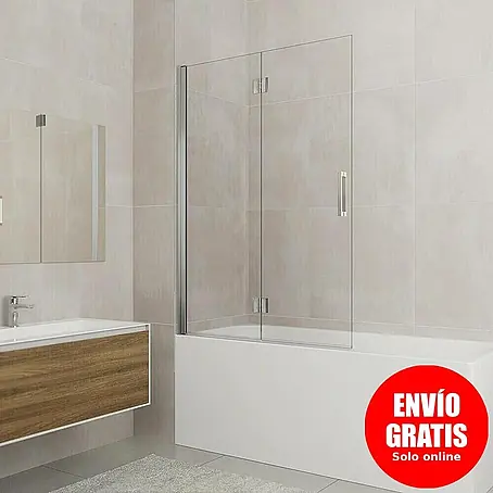 GME  Mampara para bañera Glass Plegable
