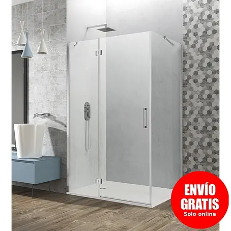 GME  Mampara de ducha esquinera Glass Combi C