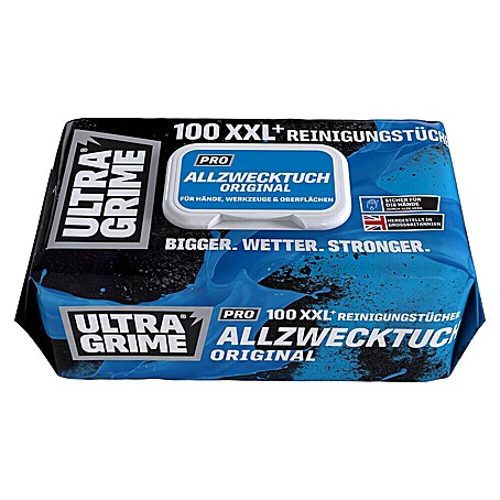Feuchte Reinigungstücher Ultra Grime (100 Stk.)
