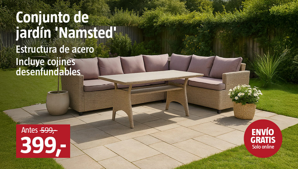Conjunto jardín