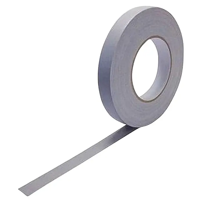 Cellpack Gewebeband Baumwollgewebeband zur Beschriftung und Kennzeichnung - Weiß, L x B: 50 m x 19 mm - Diagonale Ansicht