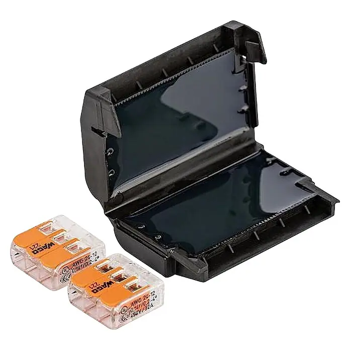 Cellpack Gelmuffe EASY-PROTECT/323 für Verbindungsklemmen 0.2-4 mm² 2 x Klemme - 33,6 mm, 52,7 mm - Diagonale Ansicht