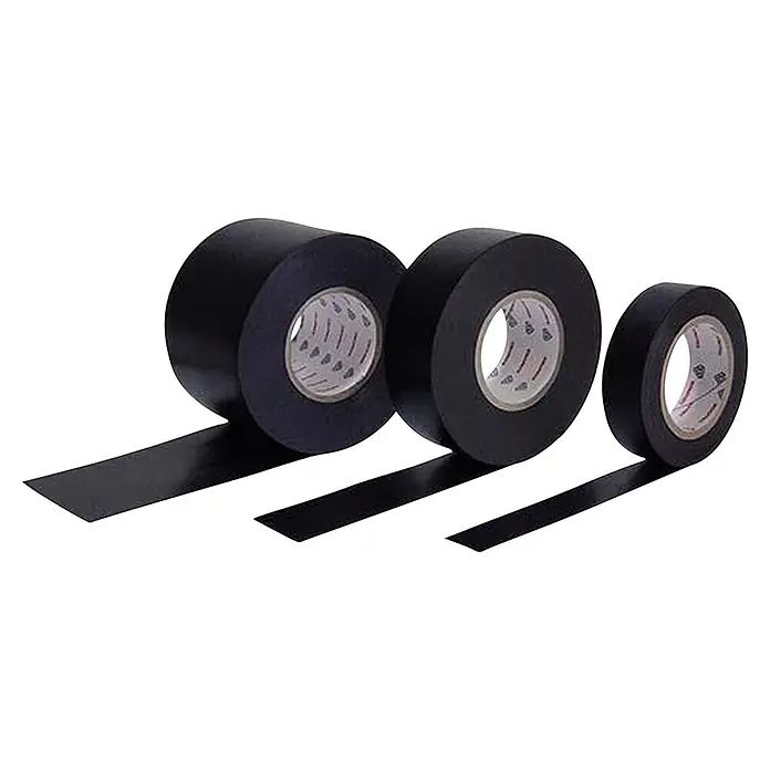Cellpack Isolierband No. 128 - 10 m x 19 mm x 0,15 mm, Schwarz - Diagonale Ansicht
