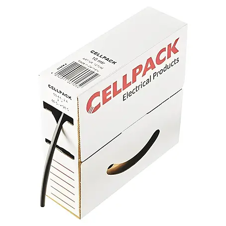 Cellpack  Schrumpfschlauch ohne Kleber 6.40 mm 3.20 mm Schrumpfrate:2:1