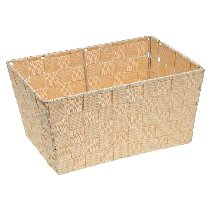 Versa Cesta para el baño (L x An x Al: 30 x 20 x 15 cm, Plástico, Beige) | BAUHAUS
