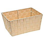 Versa Cesta para el baño (L x An x Al: 30 x 20 x 15 cm, Plástico, Beige) | BAUHAUS