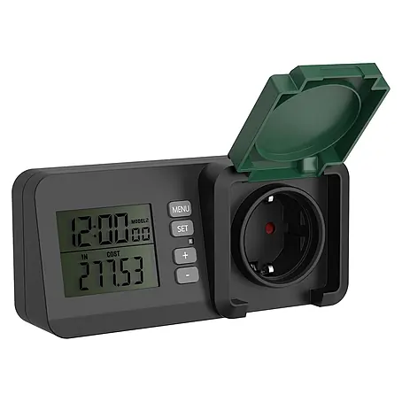 REV  Energiekosten-Messgerät LCD-Display IP44