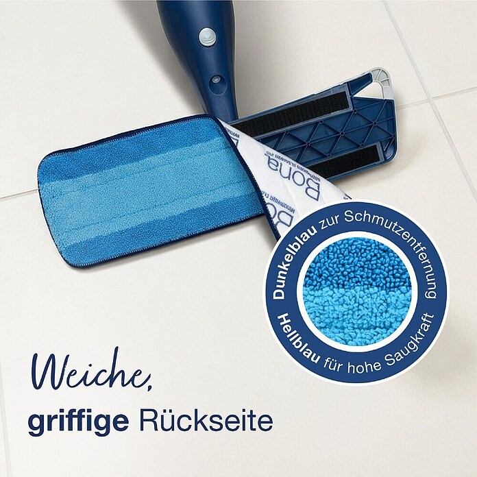 Bona Spray Mop für Fliesen- und Laminatböden (Mikrofaser, null)
