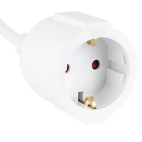 REV  Verlängerungskabel Schutzkontakt mit USB-C