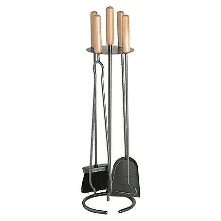 Lienbacher  Juego de utensilios para chimenea