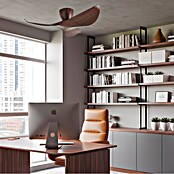Alemar Ventilador de techo Venice (Madera Oscura, 97 cm, 7 W - 30 W) | BAUHAUS