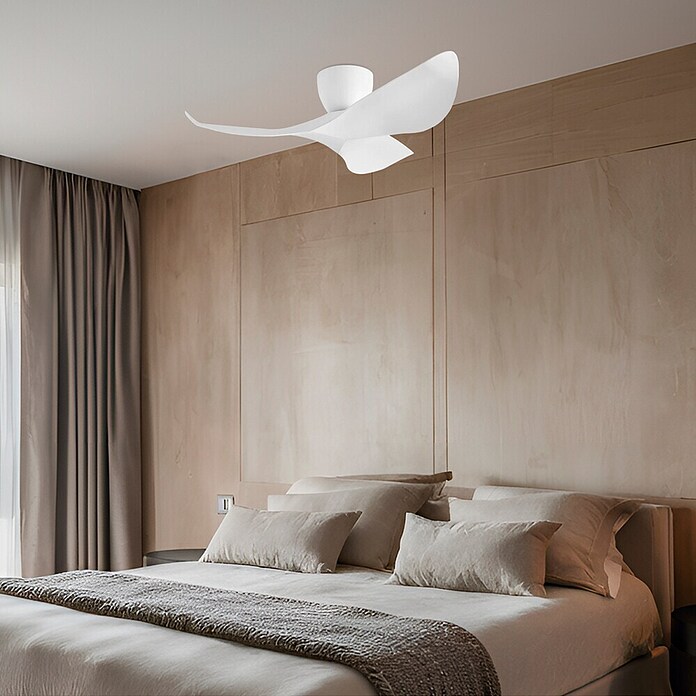 Alemar Ventilador de techo Venice (Blanco, 97 cm, 7 W - 30 W) | BAUHAUS