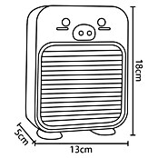 Alemar Ventilador de sobremesa a batería Bruma (Arena) | BAUHAUS