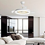 Alemar Ventilador de techo Bribon (Blanco 2, 48 cm - 106 mm, 30 W - 68 W, Blanco frío) | BAUHAUS