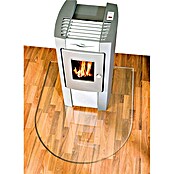 Lienbacher Glasbodenplatte (100 x 120 cm, Rundbogen)