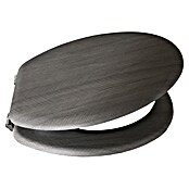Straniščna deska  (MDF, Siva, 43 x 37 cm) | 3781 - WC-Sitz Holz | DADI - WC-Sitze | DAD - Badausstattung | DA - Badausstattung/Bäderwelt | D - Sanitär | BAUHAUS