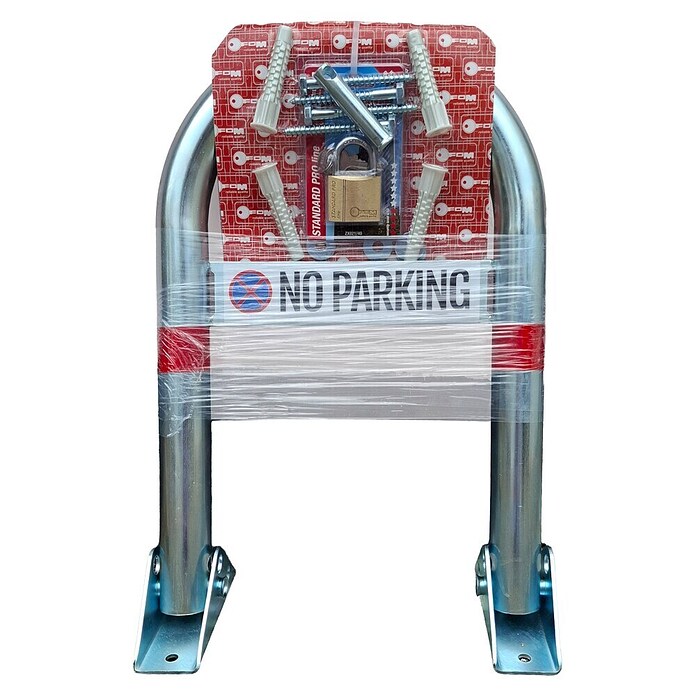 Parkirna ovira NO PARKING  (Jeklo) | 1170 - Sonstige Zweckbeschläge | AAEC - Zweckbeschl  f  Haus und Garten | AAE - Beschläge | AA - Eisenwaren | A - Eisenwaren | BAUHAUS