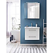 Schildmeyer LED-Spiegelschrank Look (Breite: 70 cm, Energieeffizienzklasse: A++ bis A, Mit Beleuchtung, MDF, Weiß)