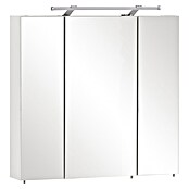 Schildmeyer LED-Spiegelschrank Look (Breite: 70 cm, Energieeffizienzklasse: A++ bis A, Mit Beleuchtung, MDF, Weiß)