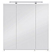 Schildmeyer LED-Spiegelschrank Look (Breite: 70 cm, Energieeffizienzklasse: A++ bis A, Mit Beleuchtung, MDF, Weiß)
