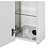 Schildmeyer LED-Spiegelschrank Look (Breite: 70 cm, Energieeffizienzklasse: A++ bis A, Mit Beleuchtung, MDF, Weiß)