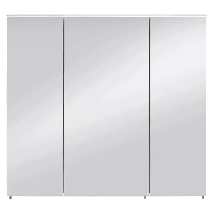 Schildmeyer Spiegelschrank Basic - B x H: 80 x 70,7 cm, Holz - Vorderansicht