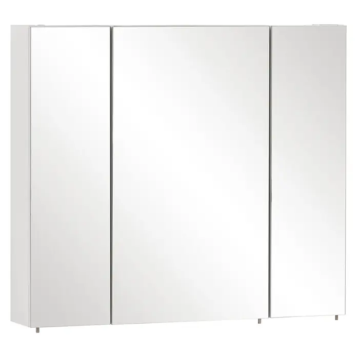 Schildmeyer Spiegelschrank Basic - B x H: 80 x 70,7 cm, Holz - Vorderansicht