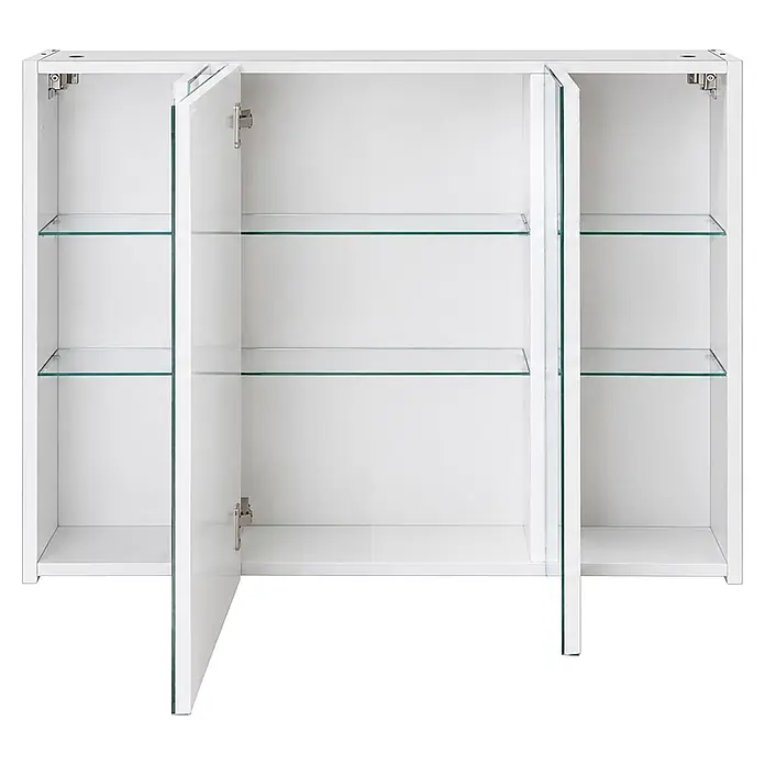 Schildmeyer Spiegelschrank Basic - B x H: 100 x 70,7 cm, Holz - Vorderansicht