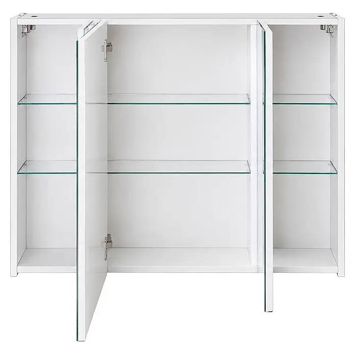 Schildmeyer Spiegelschrank Basic - B x H: 90 x 70,7 cm, Holz - Vorderansicht