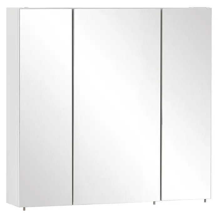 Schildmeyer Spiegelschrank Basic - B x H: 70 x 70,7 cm, Holz - Vorderansicht