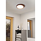 Eglo Fueva 6 Ledpaneel, rond (14,2 W, Ø x h: 27,8 x 2,5 cm, Zwart, Warm wit) | BAUHAUS