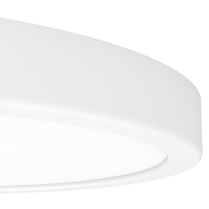 Eglo Fueva 6 Ledpaneel, rond (14,2 W, Ø x h: 27,8 x 2,5 cm, Wit, Warm wit) | BAUHAUS