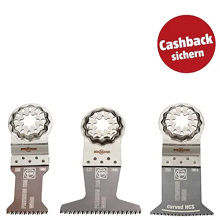 Fein Starlock Zubehör-Set E-Cut Combo Starlock Wood
