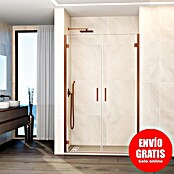 GME Mampara de ducha frontal Glass (76,7 x 195 cm, Espesor de vidrio: 6 mm, Cobre) | BAUHAUS