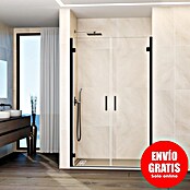 GME Mampara de ducha frontal Glass (76,7 x 195 cm, Espesor de vidrio: 6 mm, Titanio) | BAUHAUS