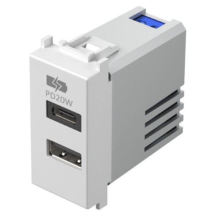 USB vtičnica  (Bela) | 3211 - Markenschalter innen UP | CBCA - Markenschalter | CBC - Schalterserien | CB - Elektroinstallation | C - Elektro | BAUHAUS