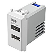 USB vtičnica  (Bela) | 3211 - Markenschalter innen UP | CBCA - Markenschalter | CBC - Schalterserien | CB - Elektroinstallation | C - Elektro | BAUHAUS