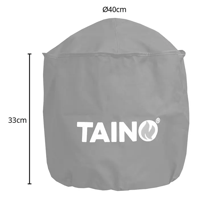 TAINO Grill-Schutzhülle Grill-to-Go - Passend für: Universal einsetzbar - auch passend für andere Hersteller, Oxford-Polyester, 70 g/m², Schwarz