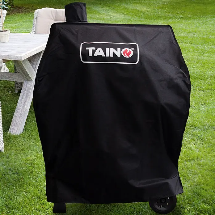 TAINO Grill-Schutzhülle HERO - Passend für: Universial nutzbar - TAINO HERO XL, sowie für andere Grillgeräte und Hersteller, Oxford-Polyester, 400D, 268 g/m², Schwarz