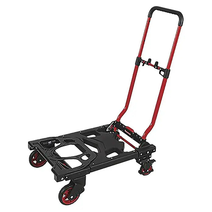 Sackkarre 2in1 Multifunktion - Metall, Traglast: 150 kg - Diagonale Ansicht