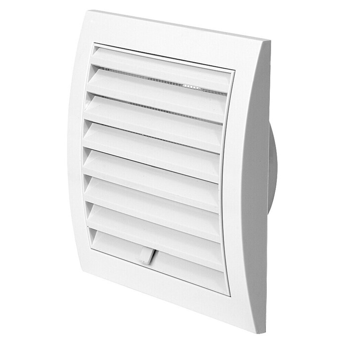 Okrugla ventilacijska rešetka  (Promjer spojnog dijela: 125 mm, Bijela) | BAUHAUS