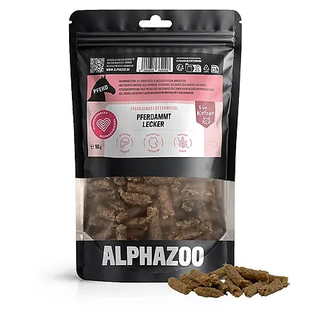 Alphazoo  Katzensnack Pferdammt Lecker