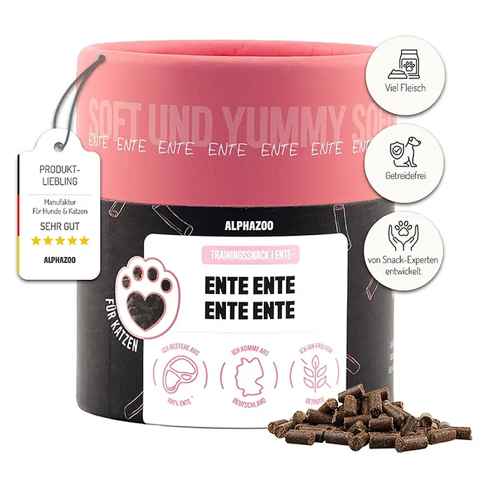 Alphazoo Katzensnack Ente Ente Ente Ente - 65 g