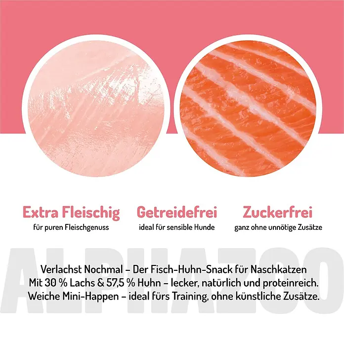 Alphazoo Katzensnack Verlachst Nochmal - 195 g