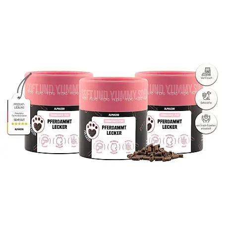 Alphazoo  Katzensnack Pferdammt Lecker